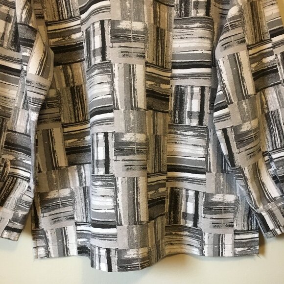 Vintage Blast Modern Bauhaus Mother of Pearl Button Down Dress Shirt - Picture 7 of 14